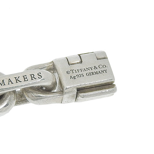 メイカーズ チェーン ネックレス シルバー SV925 イエローゴールド K18YG アクセサリー ジュエリー