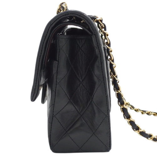 Matelasse Coco Mark 小羊皮双翻盖链条单肩包