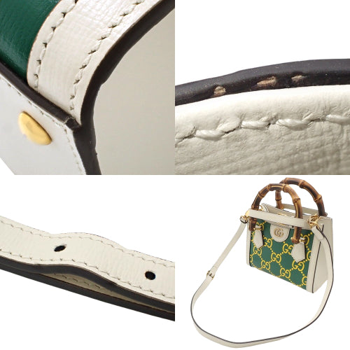 バンブー ダイアナ ミニトート レザー 655661