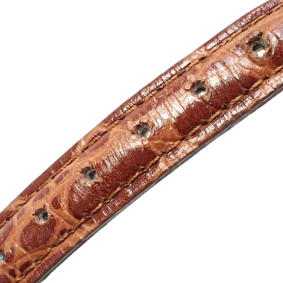 Cellini 3804 YG/皮革手动上链女士腕表