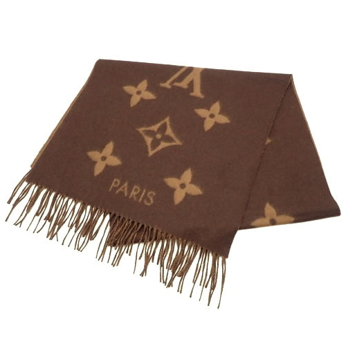 雷克雅未克羊绒 Marron Fonce 围巾 M78125