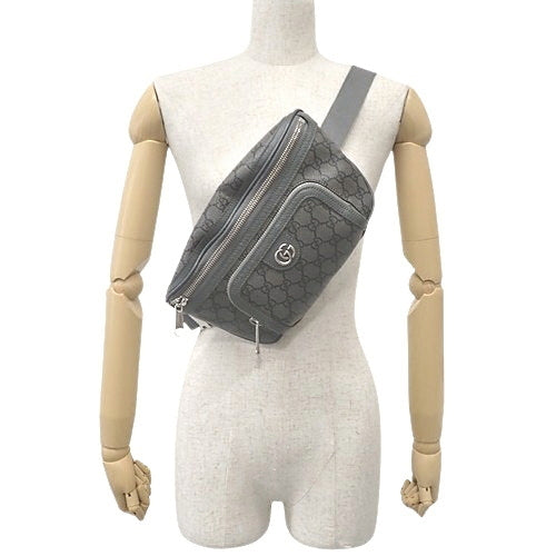 Ophidia 中号 GG 高级帆布腰包 733868 UULHK 8576