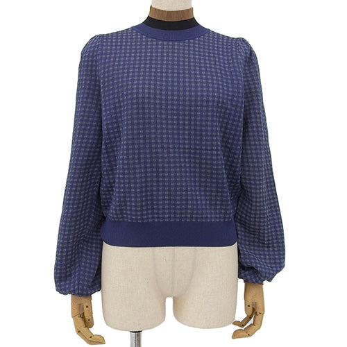 シースルー チェックニット 2020年 42