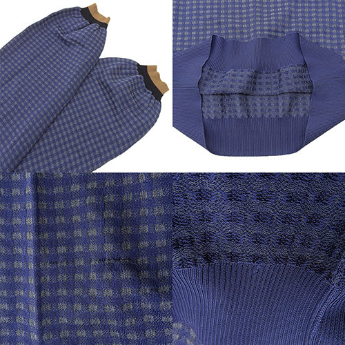 透视格纹针织 2020 42