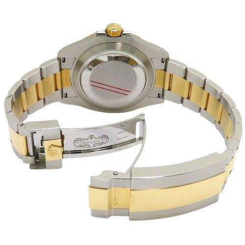 126613LN潜航者型日志型腕表,精钢/黄金材质,随机编号,自动上链,黑色表盘。