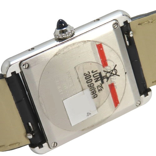 WSTA0072 タンクマストLM ステンレススチール SS/クロコダイル クオーツ ブラック