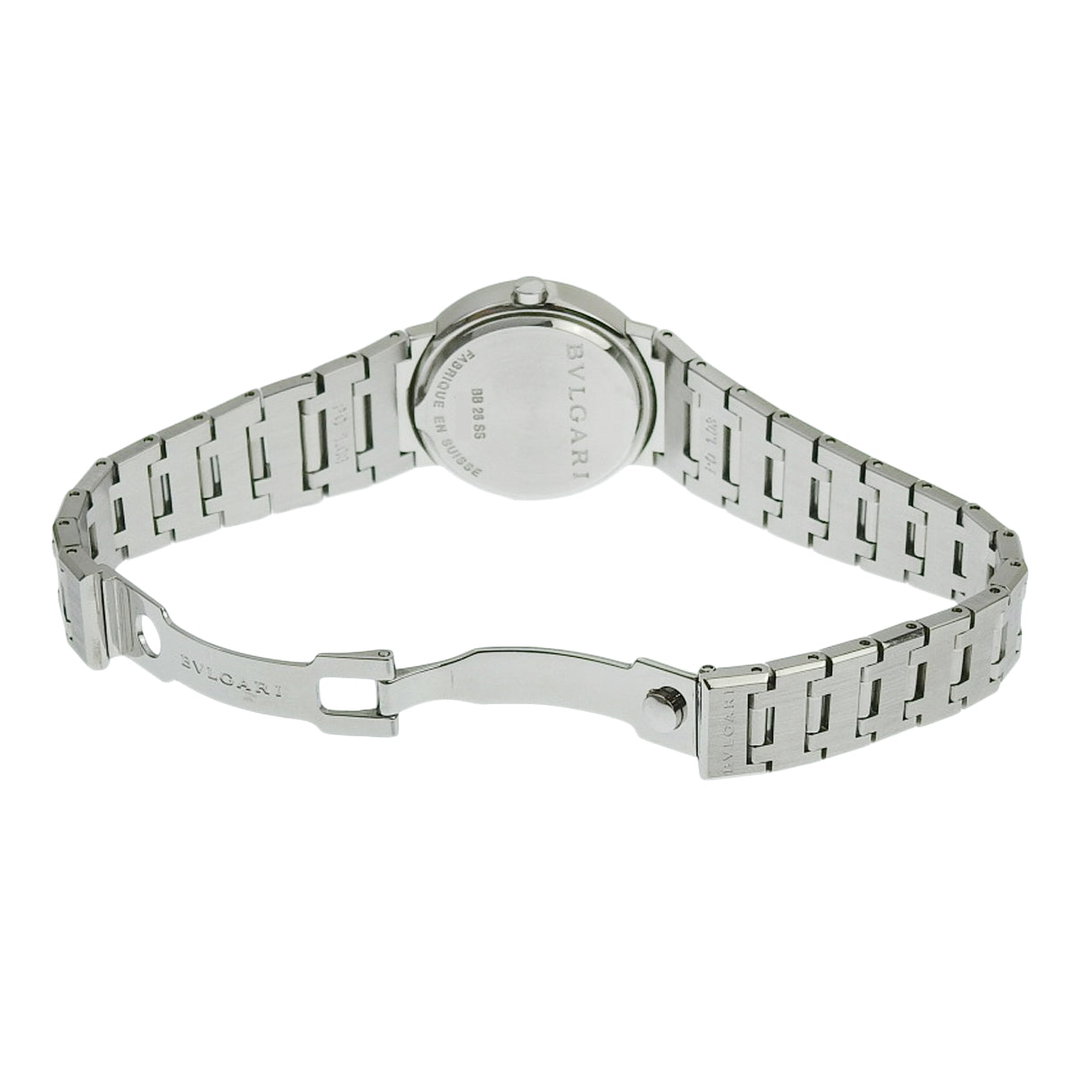 BB26SS Bulgari Bulgari SS Quartz Black 12PD