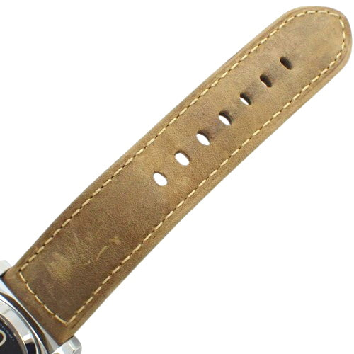 【保証書付】 PAM00590 ルミノール・マリーナ 8デイズ SS/革/ラバー 手巻き ブラック