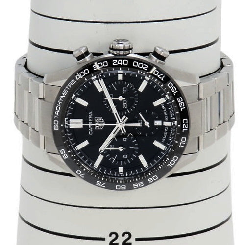 CBN2A1B.BA0643 卡莱拉计时码表 不锈钢 自动上链 黑色