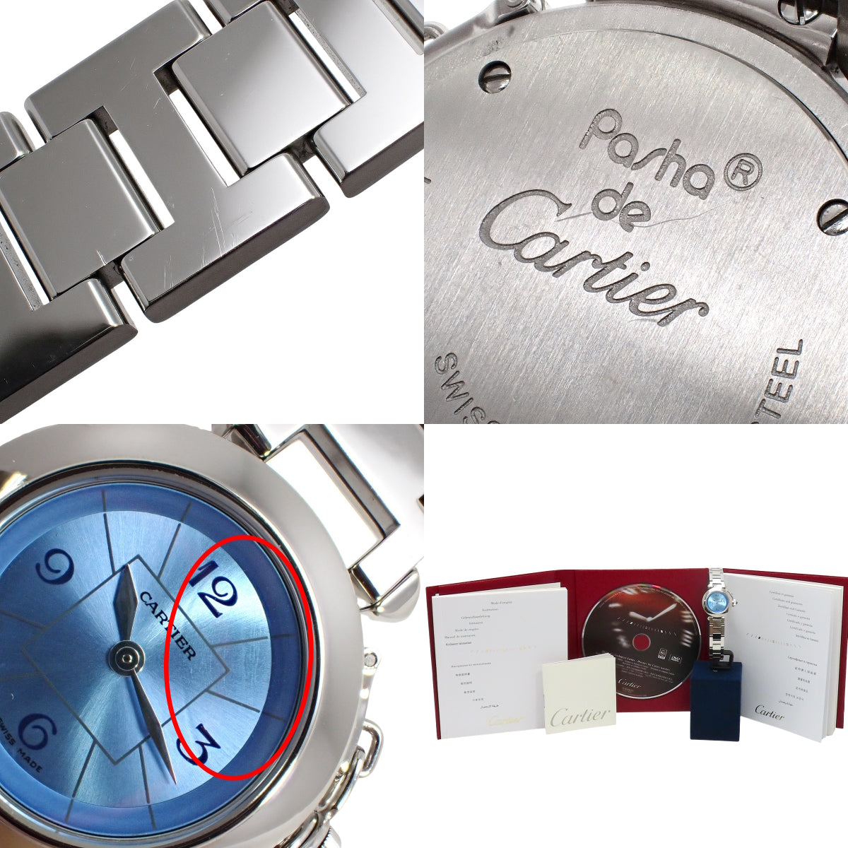 Miss Pasha 一周年纪念款日本限定 W3140024 不锈钢石英女表