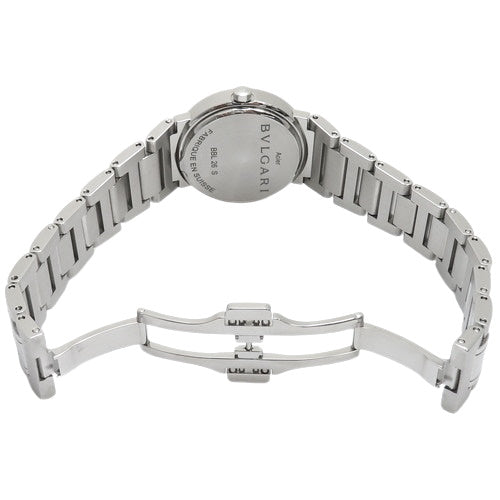 宝格丽宝格丽BBL26S精钢石英粉色腕表