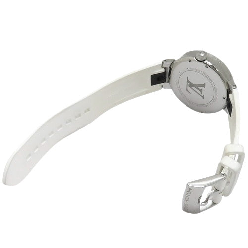 QA104Z Tambour Moon 双时区腕表 精钢 石英 银色