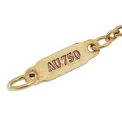 Atlas 18K 黄金镶钻穿孔手链