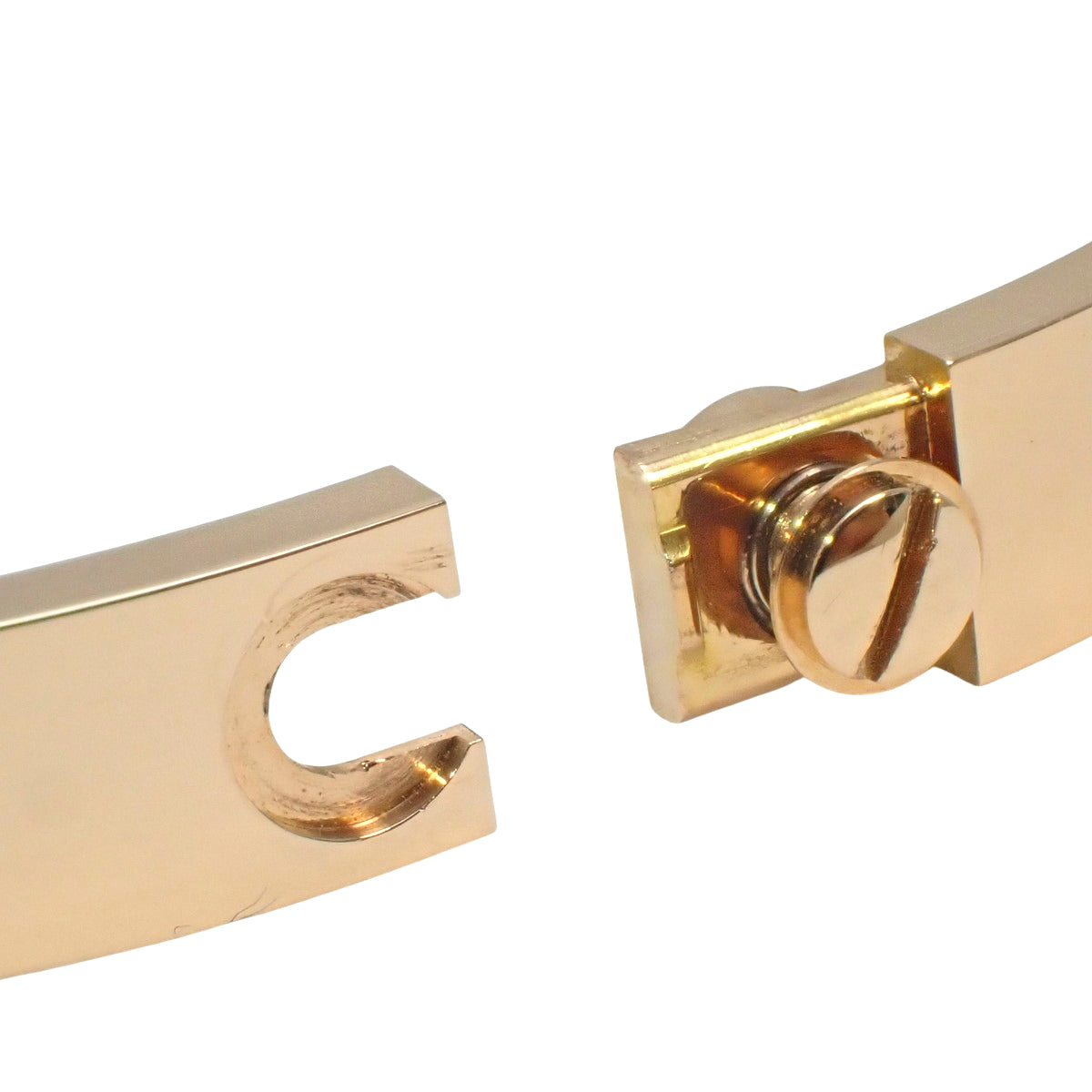 LOVE ブレスレット クラシックモデル ダイヤモンド ピンクゴールド K18PG アクセサリー ジュエリー 10PD ラブブレスレット