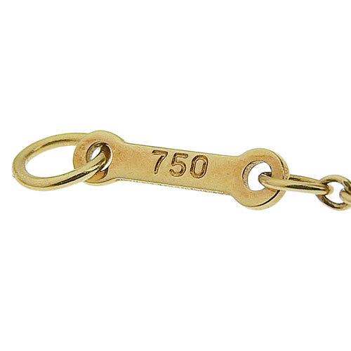 By the Yard Bracelet with Diamonds in 18K Yellow Gold (YG)