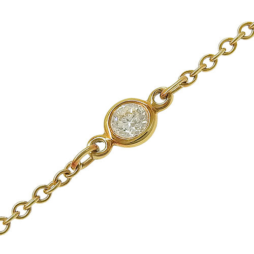 By the Yard Bracelet with Diamonds in 18K Yellow Gold (YG)