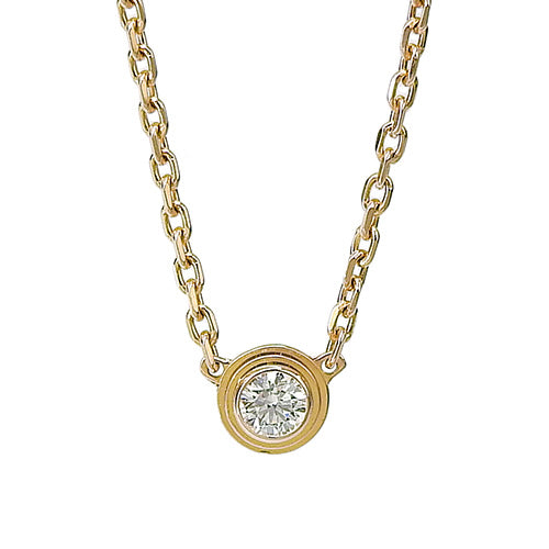 Diamond Damour XS Necklace, K18 Pink Gold (PG)