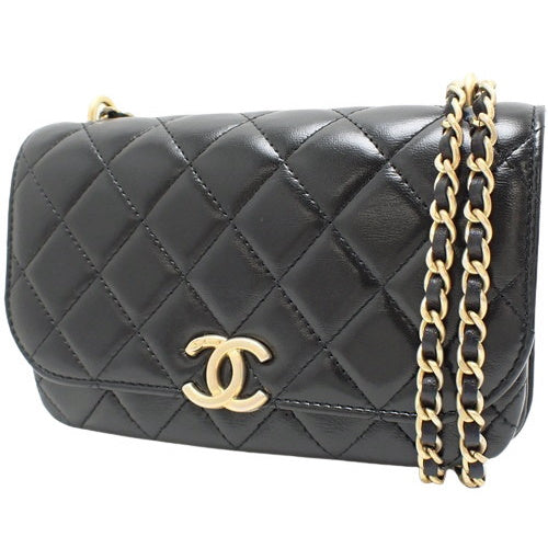 Matelasse Flap Phone Case in Lambskin, AP3373