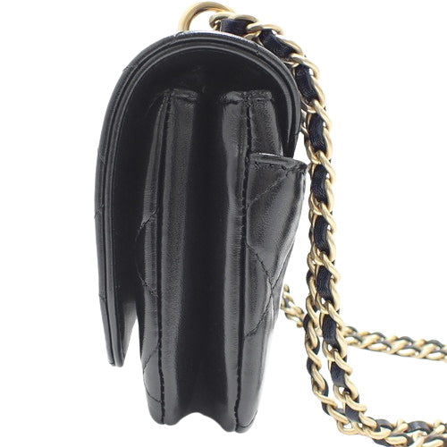 Matelasse Flap Phone Case in Lambskin, AP3373