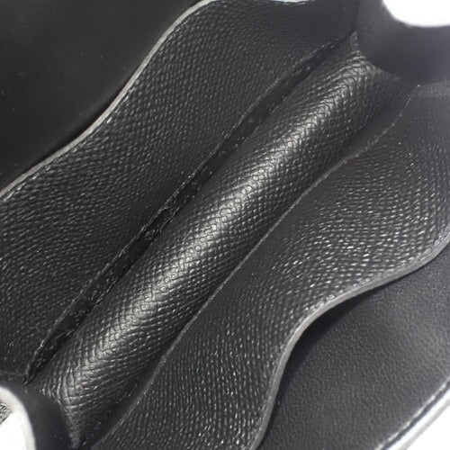 コンスタンス コンパクト スリム ヴォーエプソン パラジウム金具 シルバー金具 W刻印 ミニウォレット コインケース カードケース