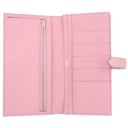 Bearn soufflet 鳄鱼哑光鳄鱼皮,配以钯金配件和 Z 字印章