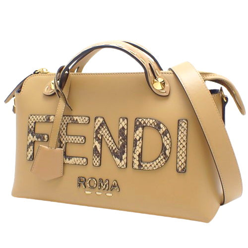 BY THE WAY Medium Leather Python Bag 8BL146