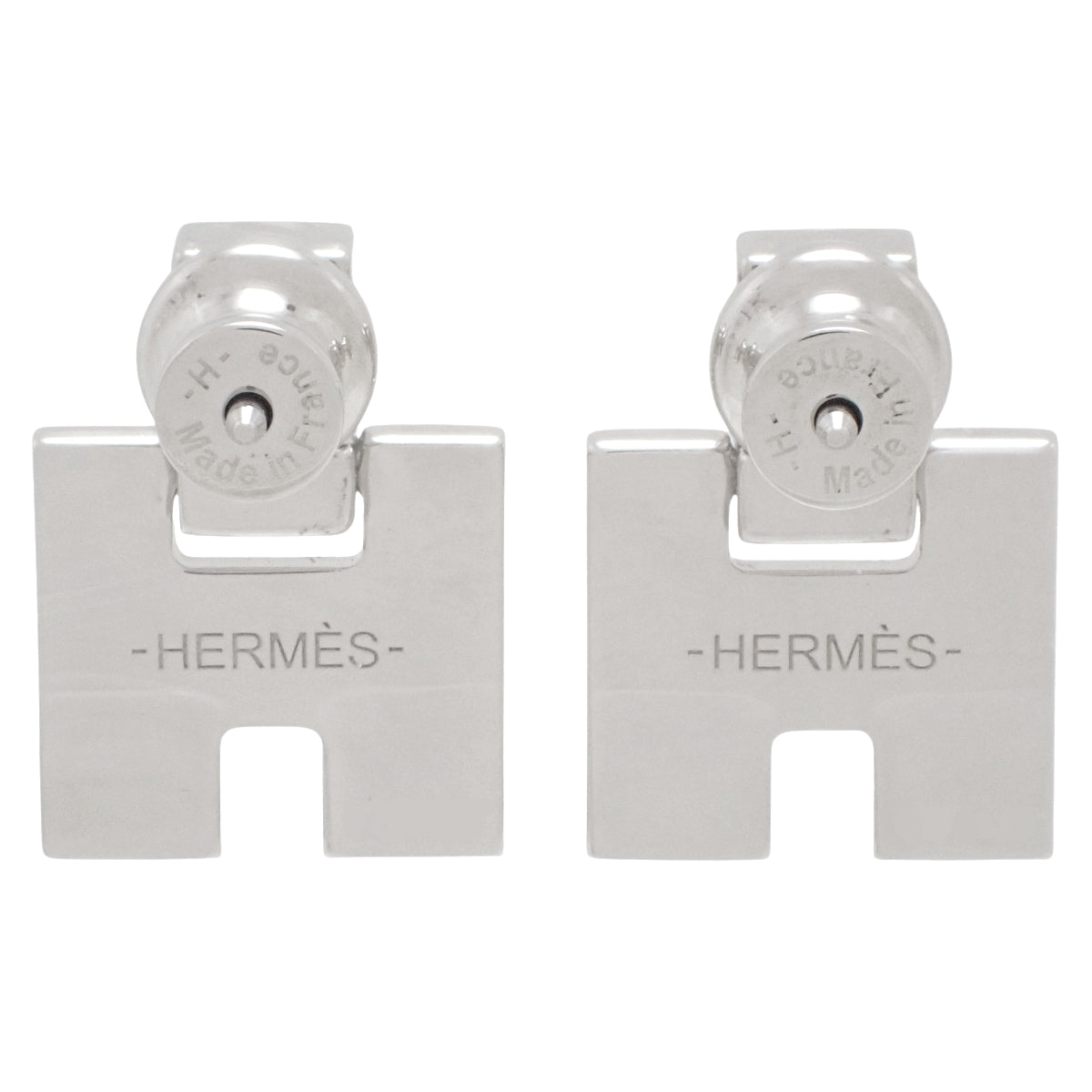 Eileen Metal Earring with H Motif
