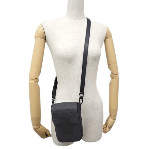 S-Lock Vertical Wearable Wallet, Shoulder/Crossbody, Monogram Taurillon, M81524