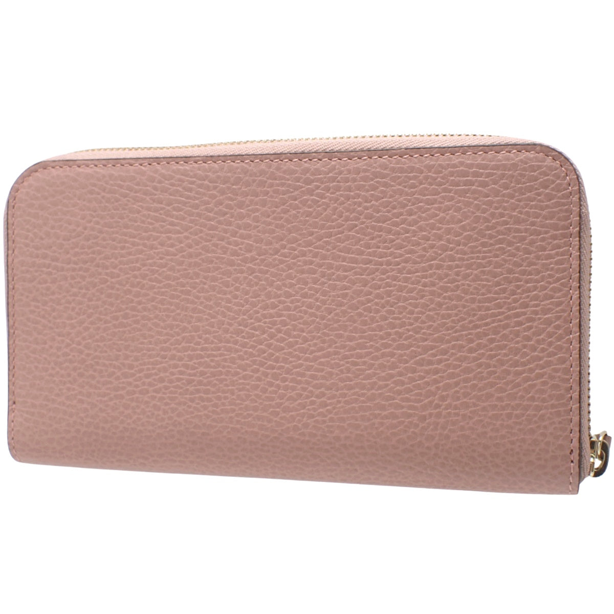 Interlocking G Zip-Around Wallet, Leather, Pink, 449347