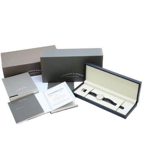 201.027 萨克森尼亚·弗拉赫 WG/皮革 手动上链 银色