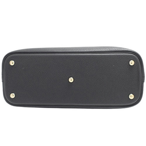 Bolide 31 Taurillon Clemence 黑色皮革,配金色五金件和 C 字印记