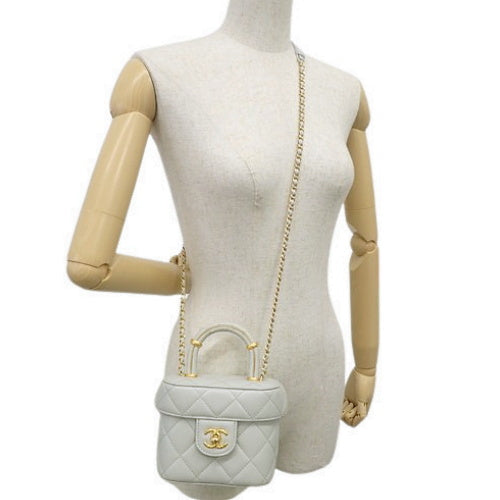 Matelasse Vanity Chain Shoulder Bag in Lambskin AS3973
