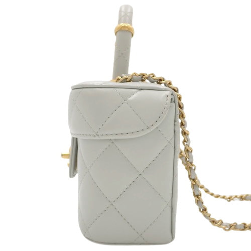 Matelasse Vanity Chain Shoulder Bag in Lambskin AS3973