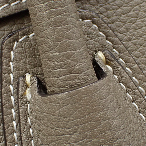 Luggage Micro Shopper Leather Suede 167793DRU.09SO Tote Bag (Old Logo)