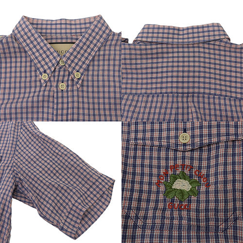 チェックシャツ 46