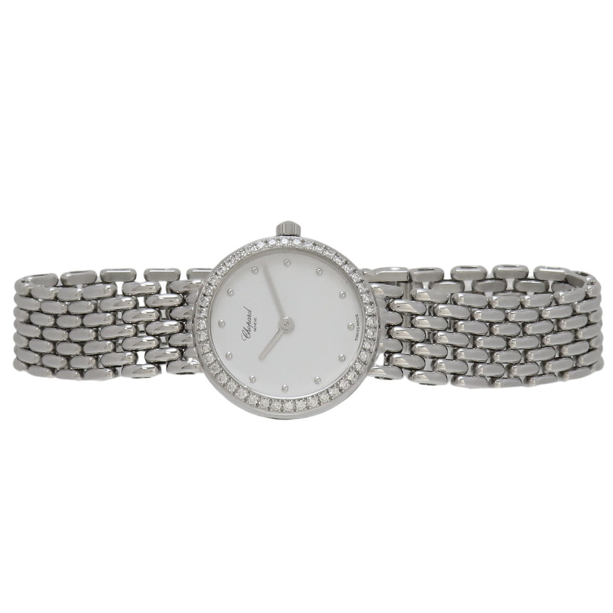 クラシック ダイヤベゼル 10/S5911 WG ホワイト クオーツ レディース