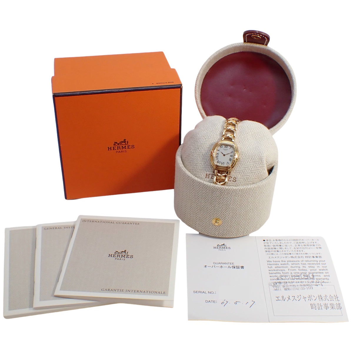 フォーブル FA1.270 YG ホワイト クオーツ レディース