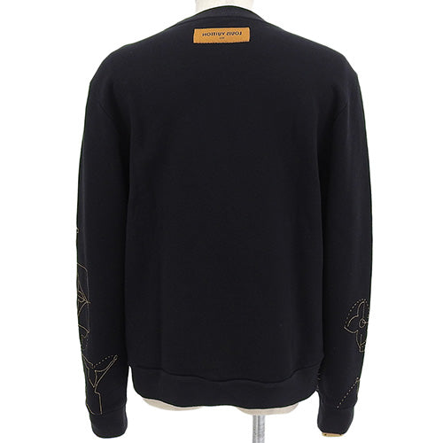 音乐线刺绣卫衣 M RM2319