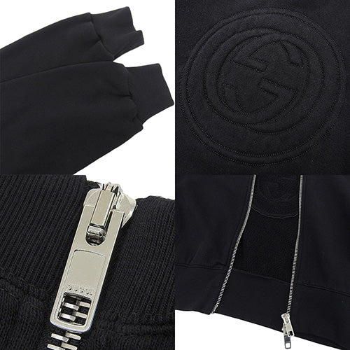 インターロッキングG ジップアップスウェット XL