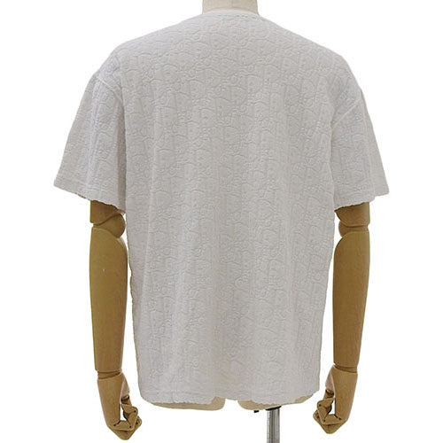オブリーク ジャカードTシャツ 2021年 パイル アパレル ファッション L コットン 113J692A0614_C020