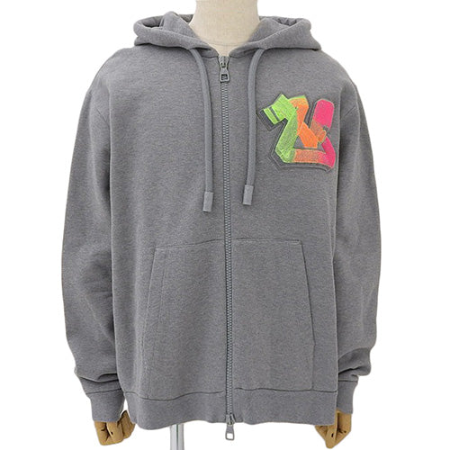 3DLV Graffiti Embroidered Zip Hoodie XL RM222M