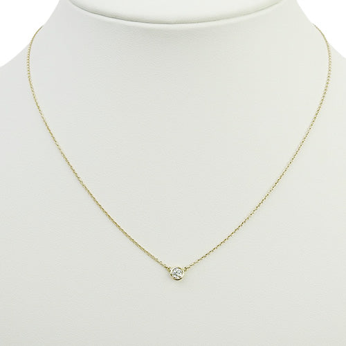 按码出售单颗钻石吊坠 D0.19 K18 黄金 YG