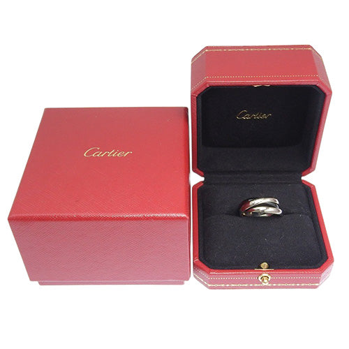 Trinity 戒指 陶瓷 经典款 K18 白金 WG 陶瓷