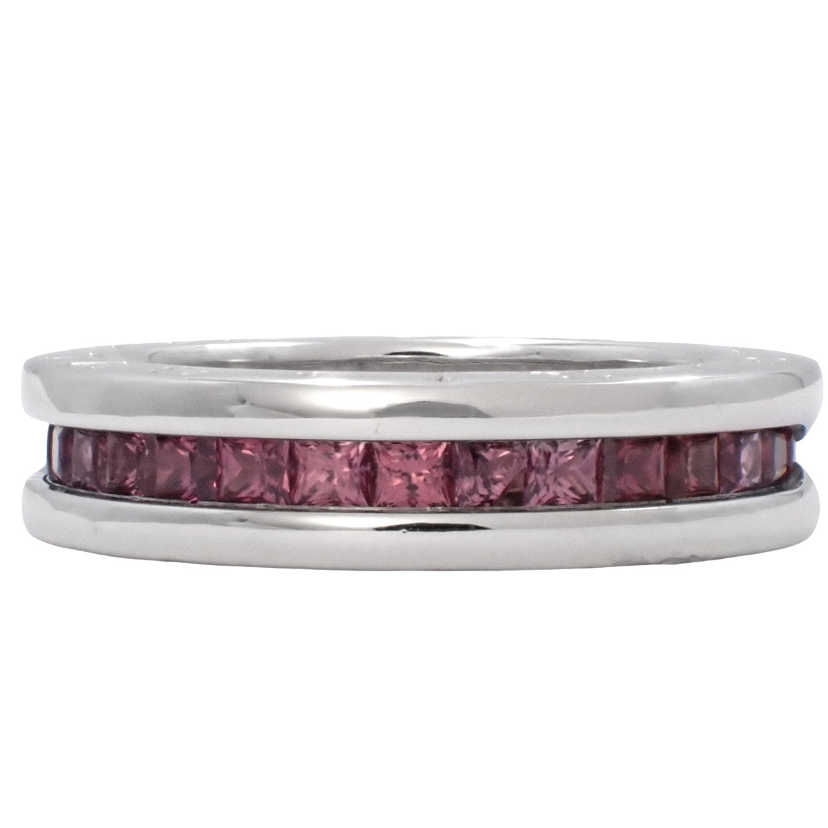 B.zero1 Ring Garnet K18 White Gold WG