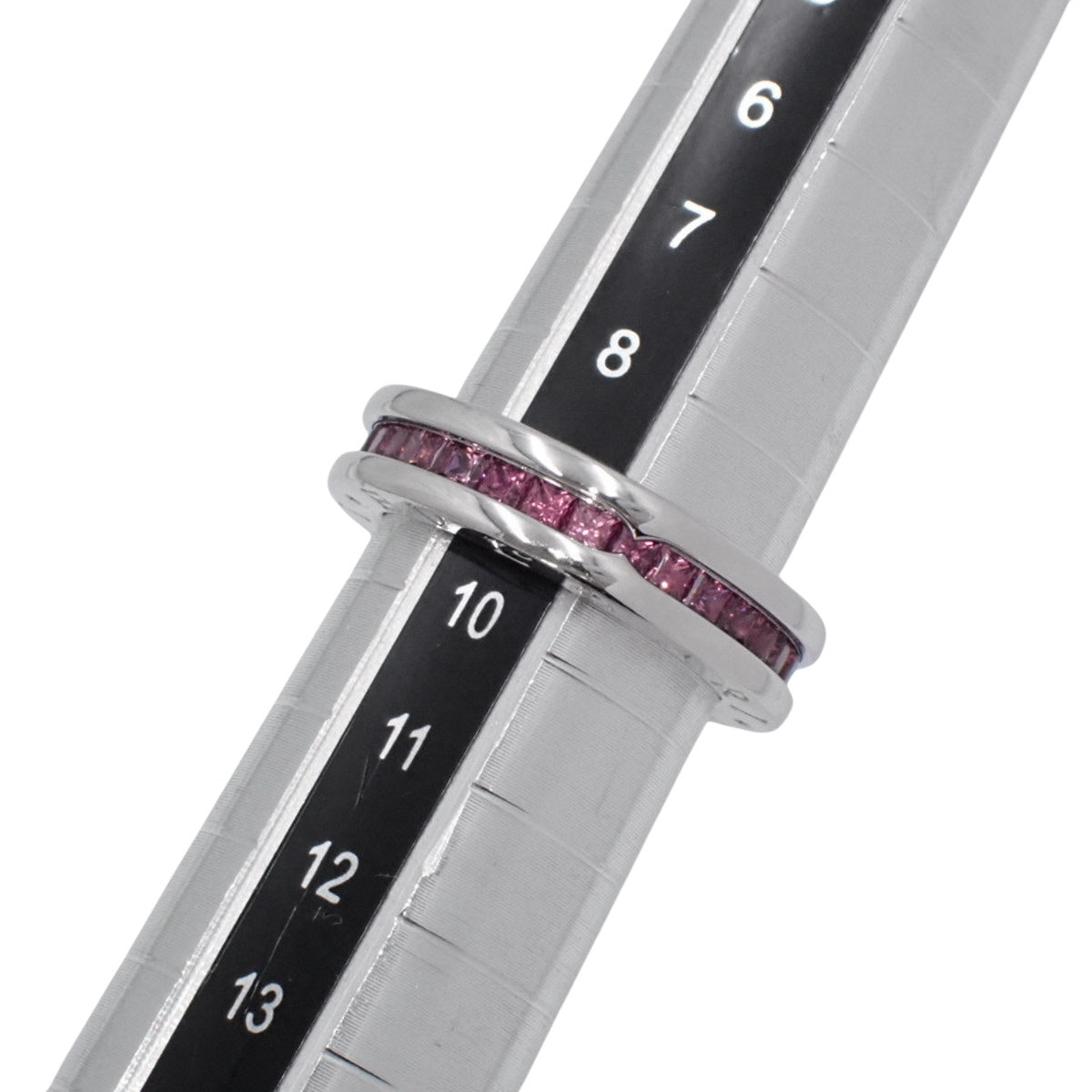 B.zero1 Ring Garnet K18 White Gold WG