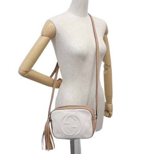 SOHO Disco 包,小号,帆布和皮革,308364