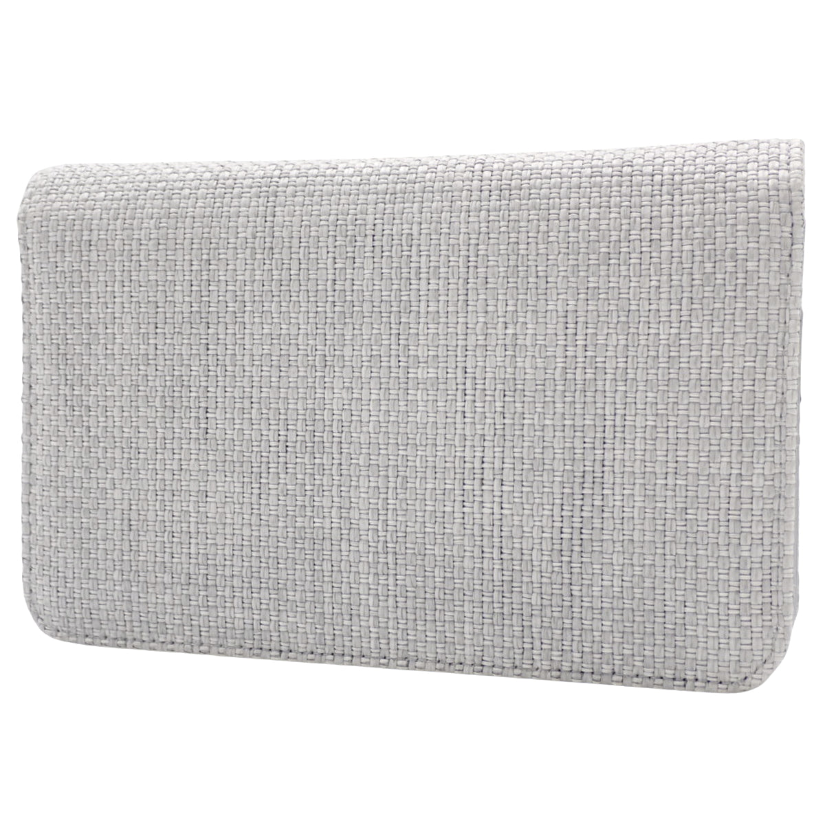 D'Ville 2-Way Mini Bag, Canvas & Leather, Light Gray