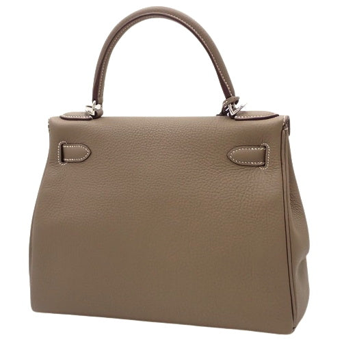 Kelly 28(内缝线)Togo,钯金配件,Etoupe/Etoupe,Z 字印