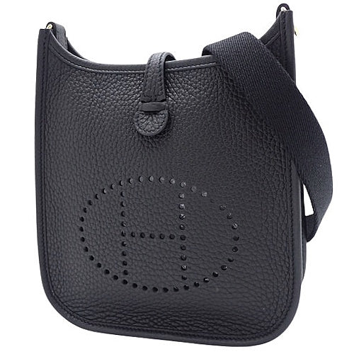 【新品】エブリン アマゾンTPM トリヨンクレマンス ブラック ゴールド金具 W刻印