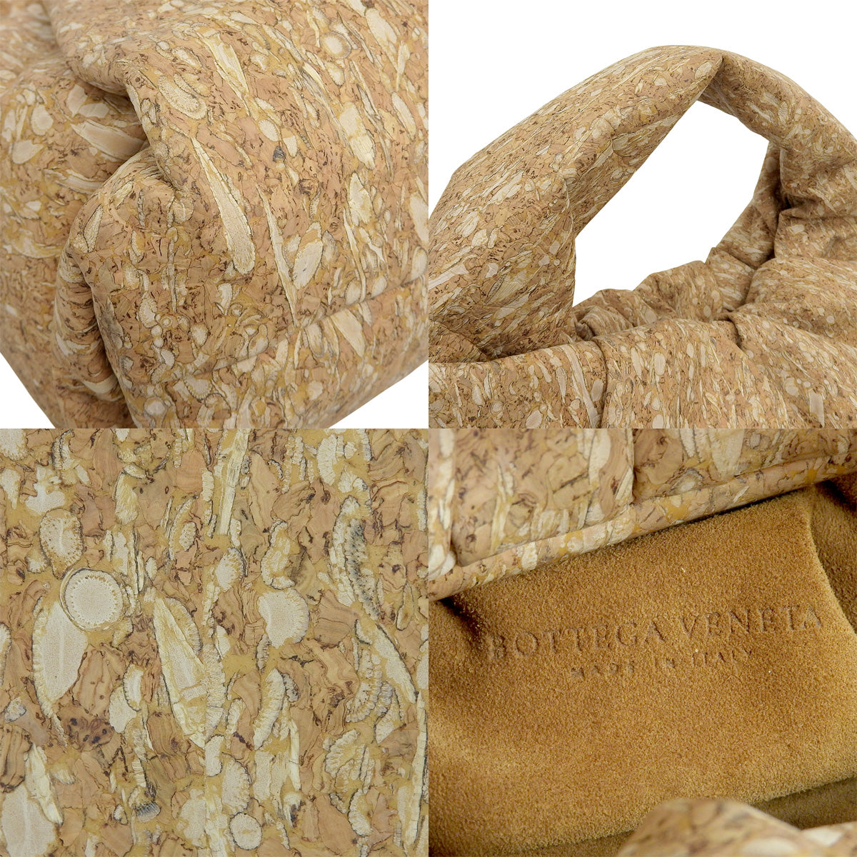 手拿单肩包,软木米色,610524